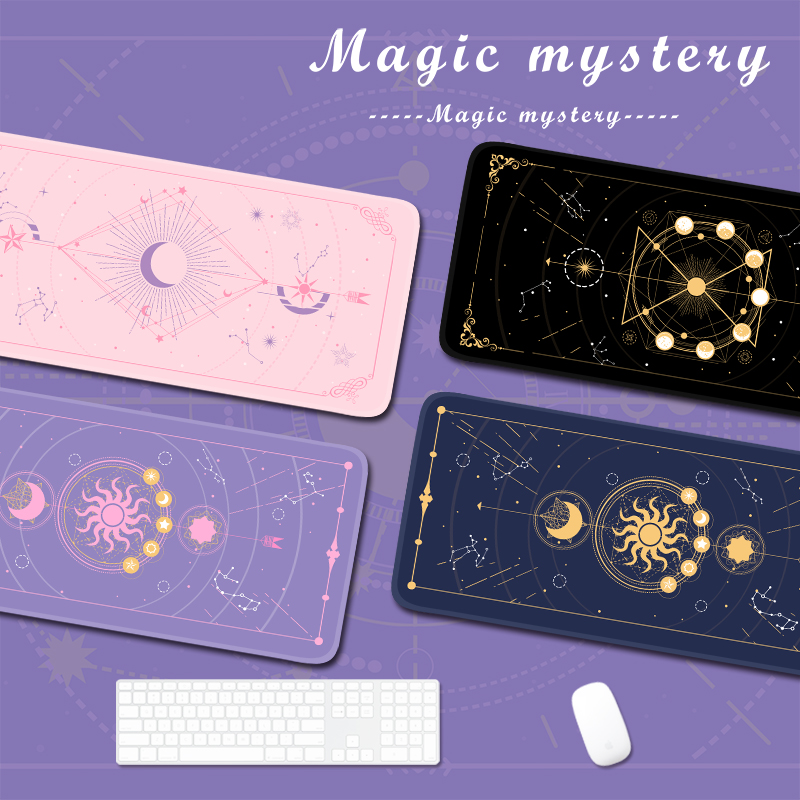 Gaming Accessories For Gaming Desk - Magia lua estrela roxo extra grande
