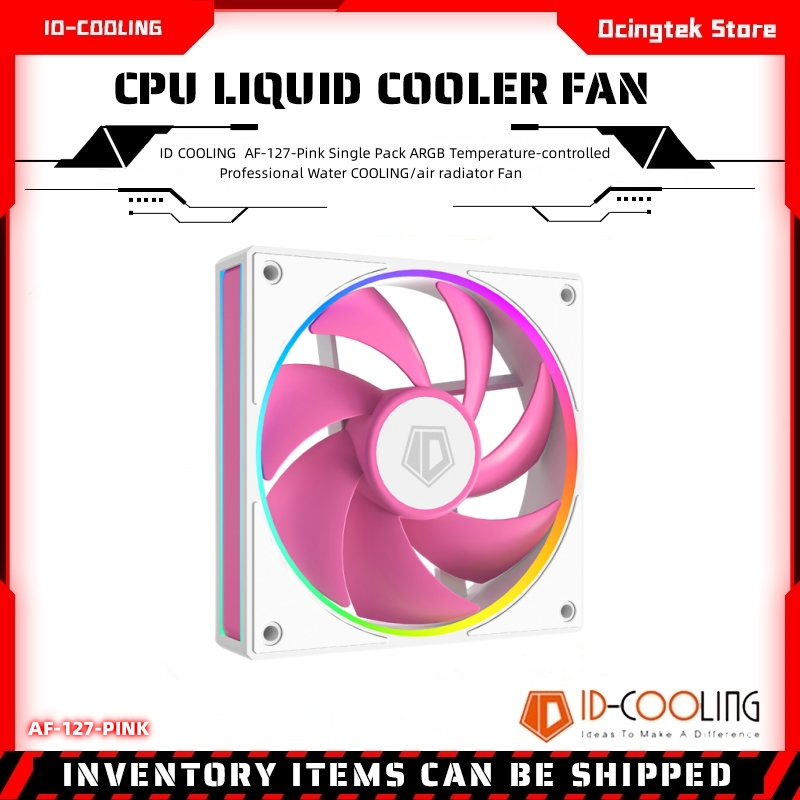 Fan Hub Rgb Controller - ID COOLING AF-127-Pink Pacote Único ARGB