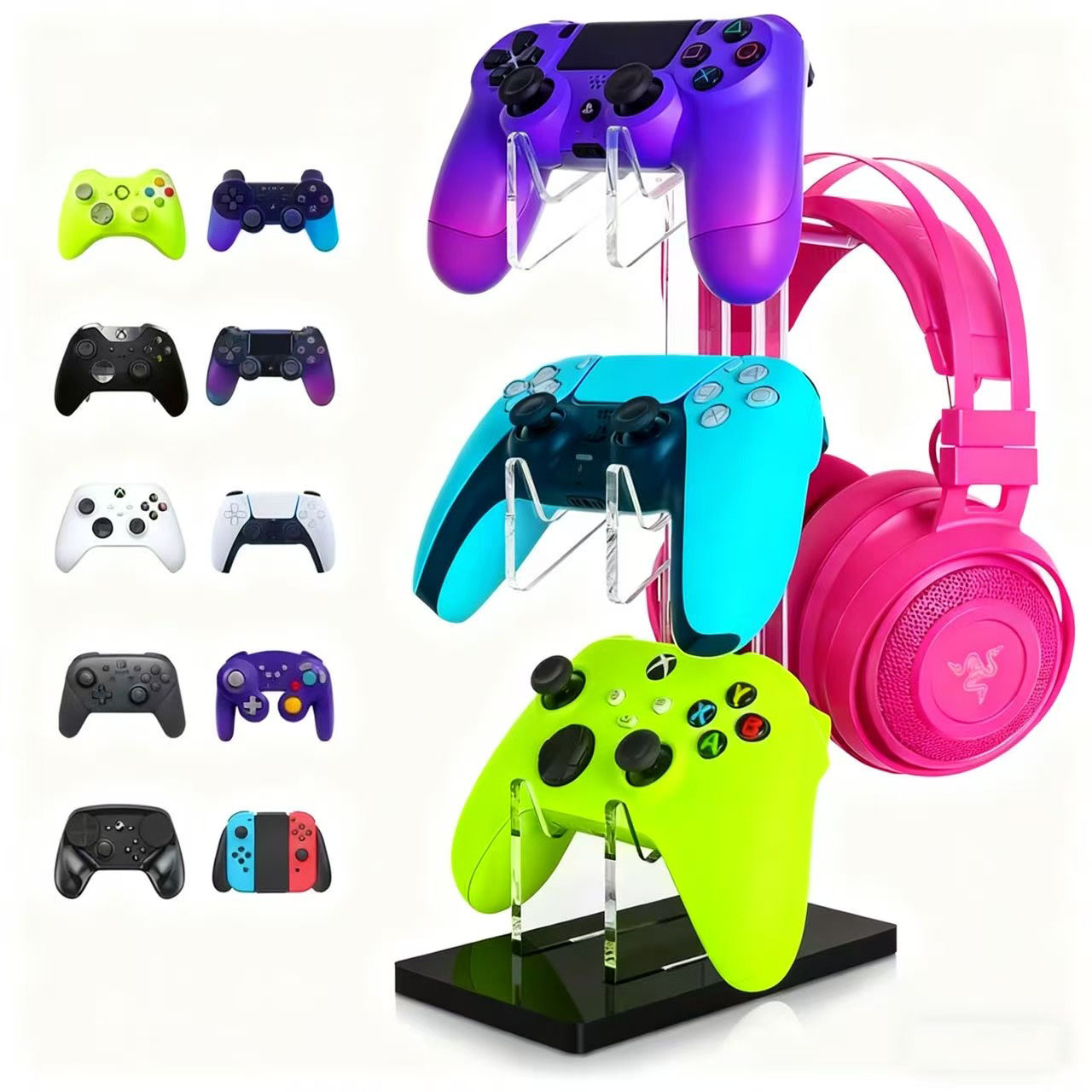Gaming Accessories White - Suporte universal de controlador de 2/3