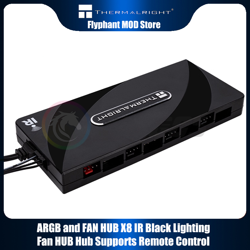 Fan Hub Rgb Controller - Thermalright 1 a 8 4 pinos