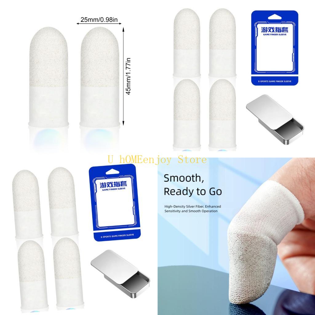 Gaming Accessories White - Mangas dedo para jogos móveis B0KF