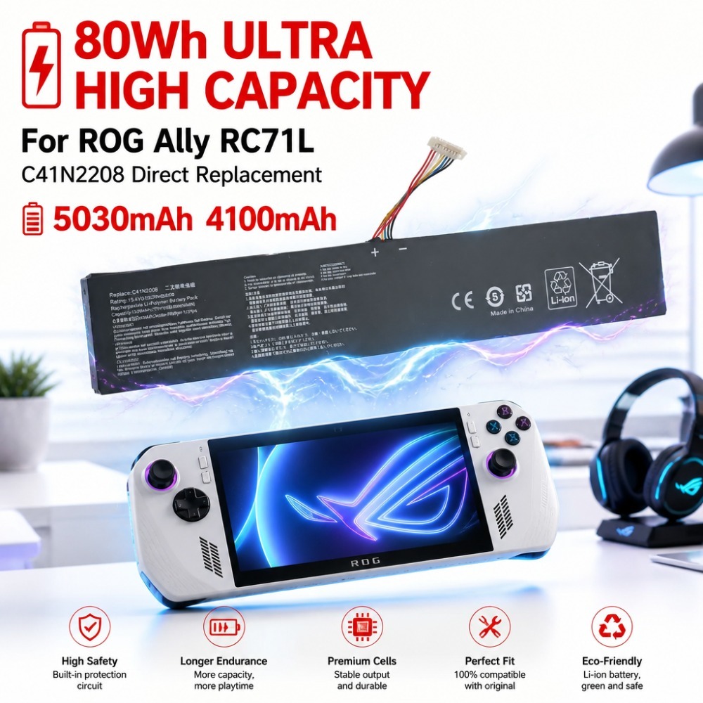 Bateria de Alta Capacidade 80W - Gaming Accessories Asus avaliação e preço