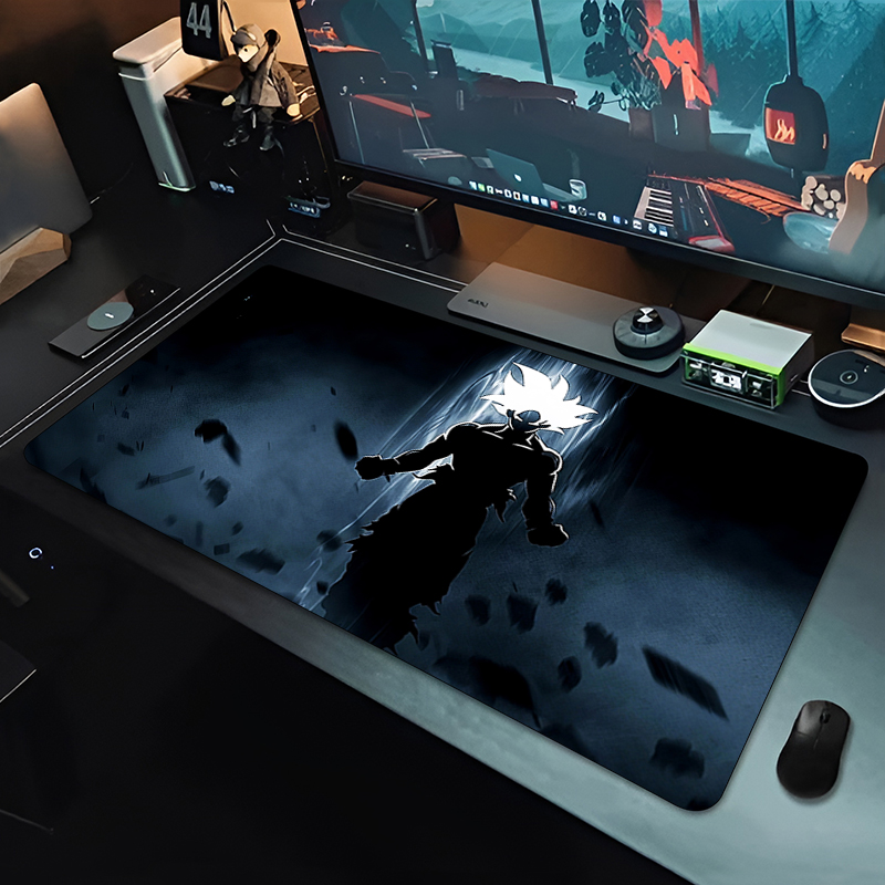 Mouse Pad Grande DBZ Black Ani - Gaming Accessories Computer avaliação e preço