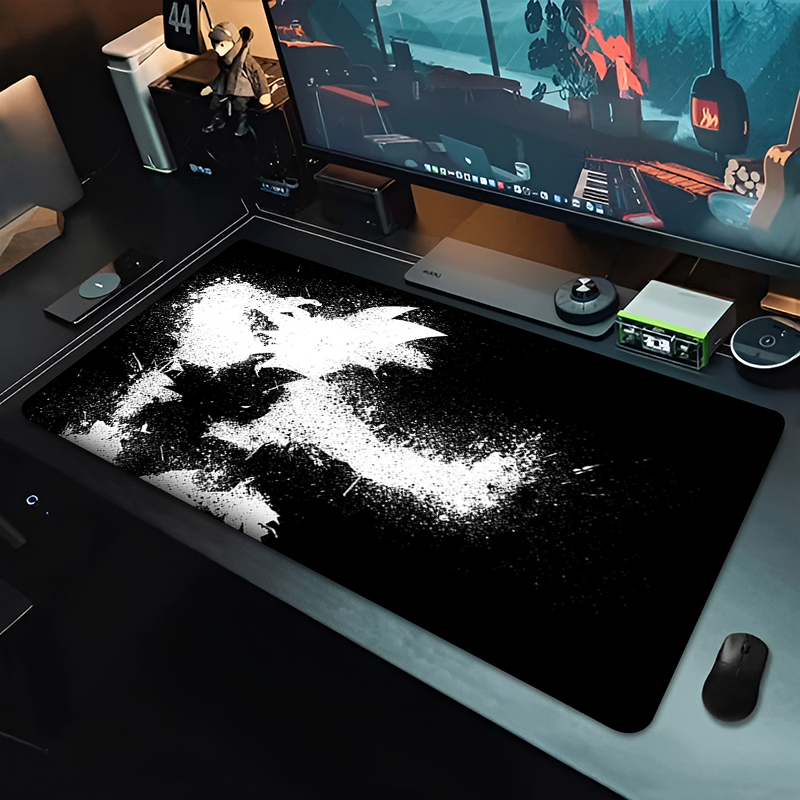 Mouse Pad Grande DBZ Black Ani - Gaming Accessories Computer avaliação e preço
