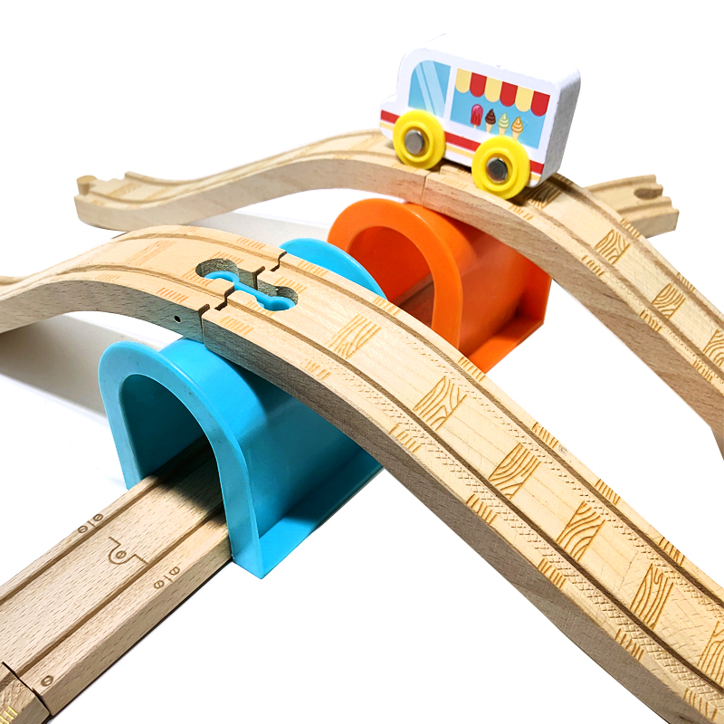 Trem elétrico pista de madeira - Gaming Accessories To Have avaliação e preço