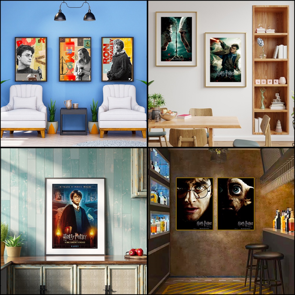 Pôsteres genuínos de Harry Pot - Gaming Accessories Room avaliação e preço