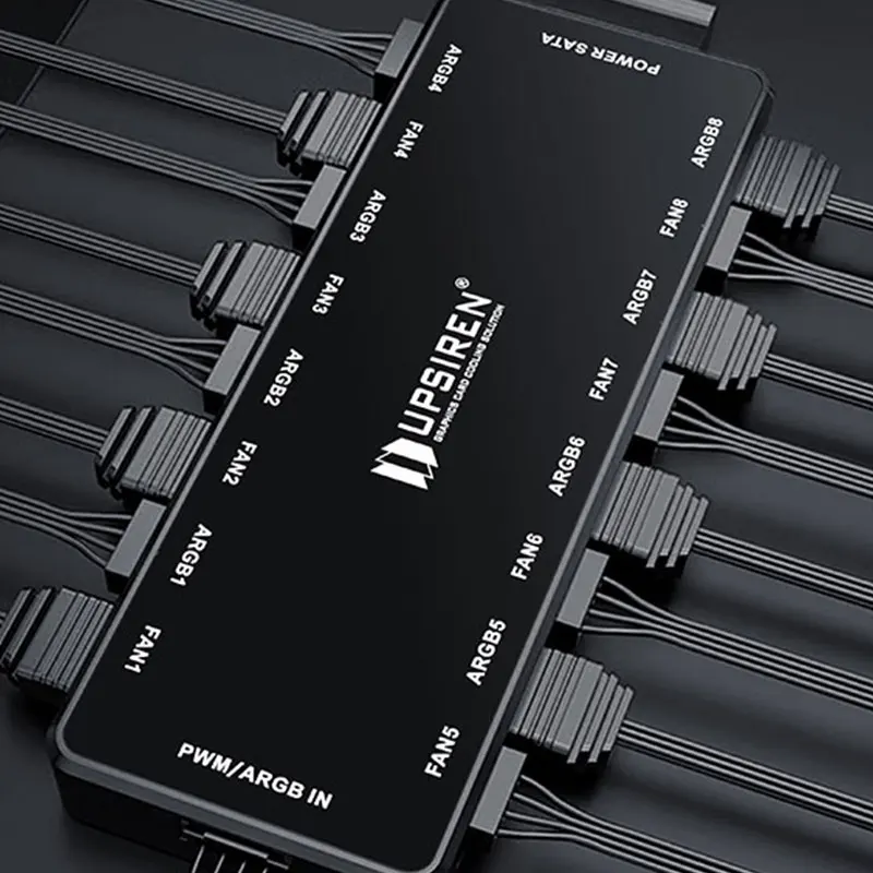 Hub de ventilador de chassi UP - Fan Hub Rgb Controller avaliação e preço