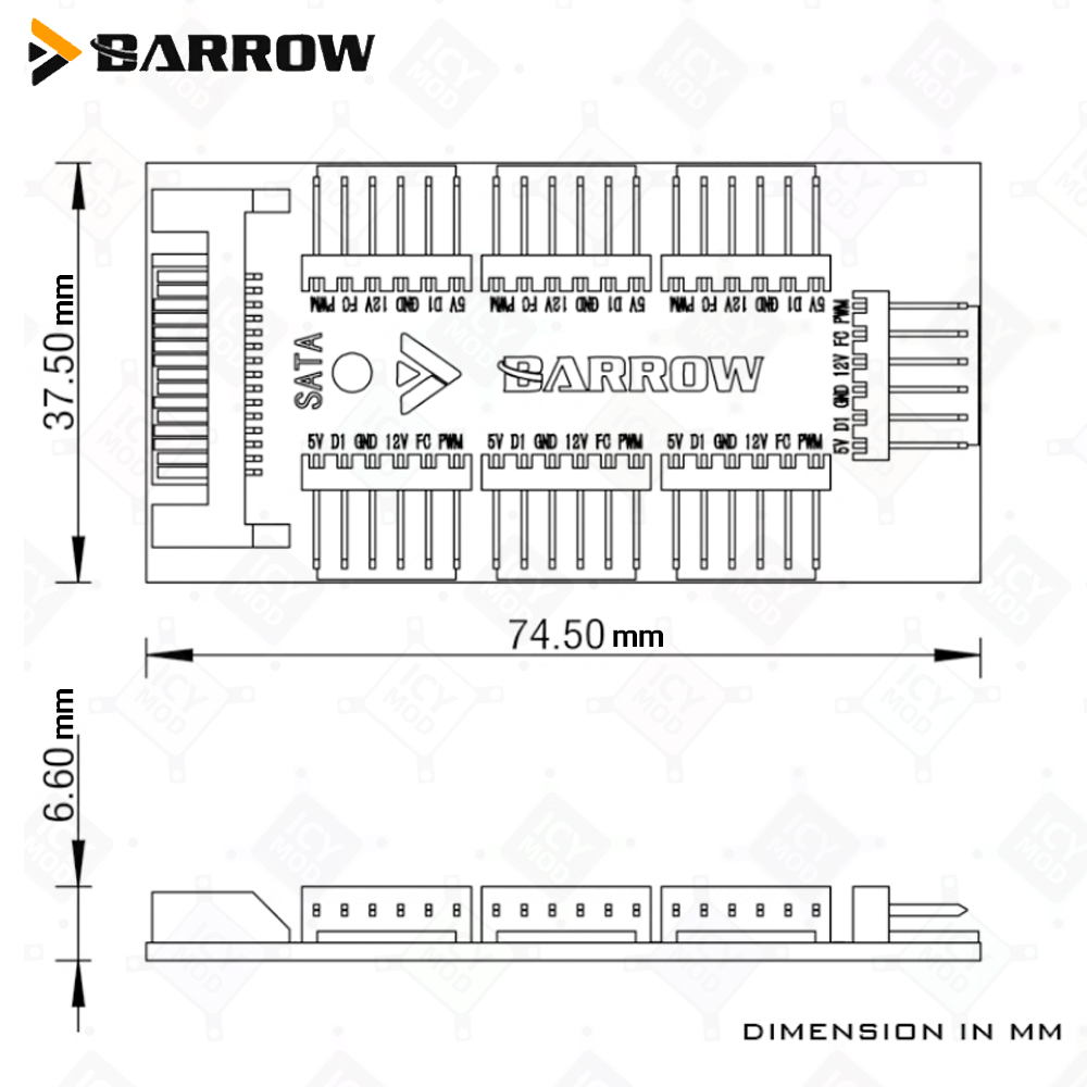 Carrinho de mão controladores  - Fan Hub Rgb Controller avaliação e preço