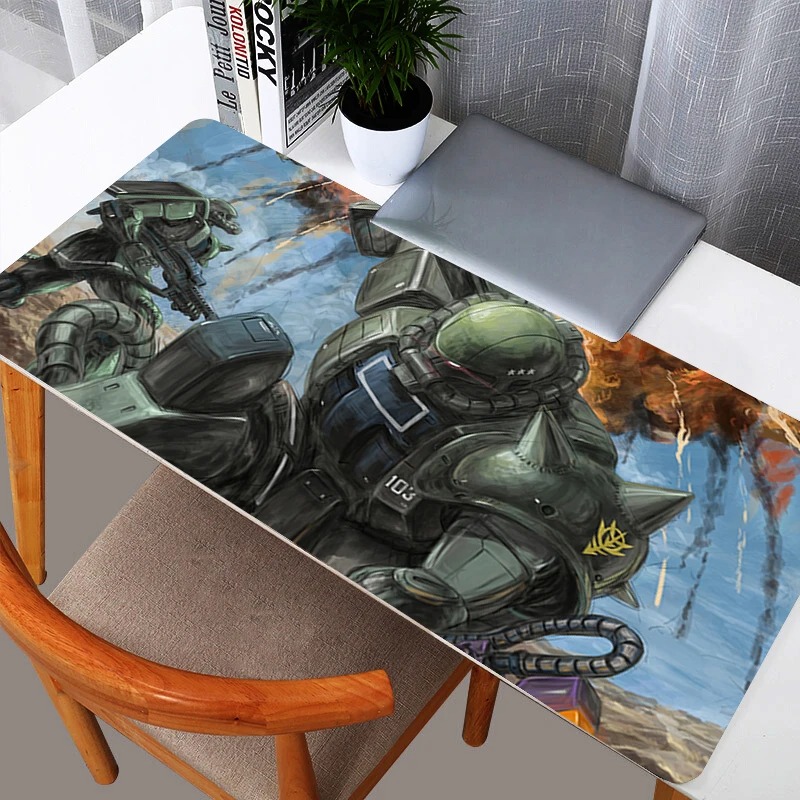 90x40cm gundam zaku ii mouse p - Gaming Accessories Computer avaliação e preço