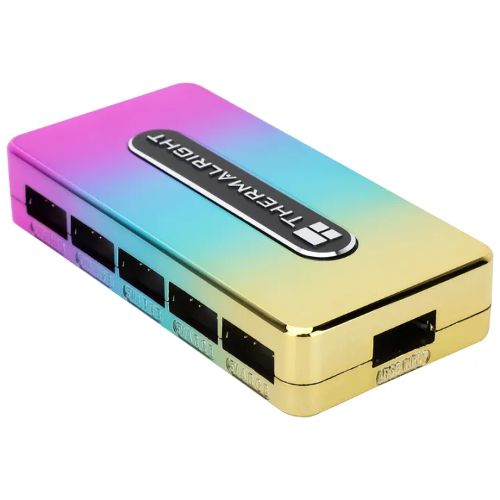 Controlador de hub Thermalrigh - Fan Hub Rgb Controller avaliação e preço
