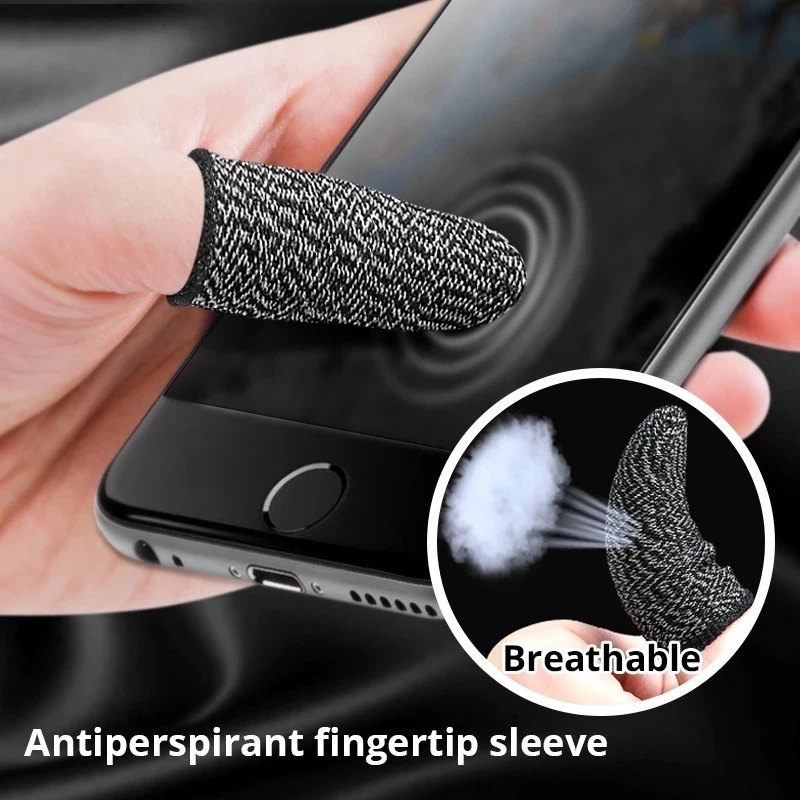 Luva de dedo para jogos, ponta - Gaming Accessories Phone avaliação e preço