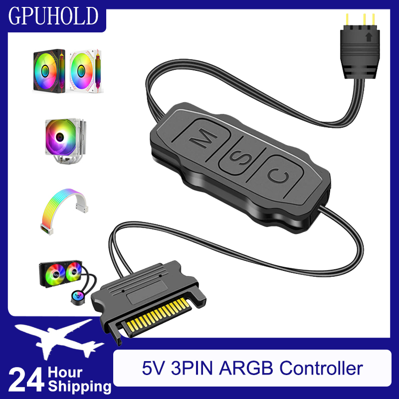 GPUHOLD SATA Interface 5V 3PIN - Fan Hub Rgb Controller avaliação e preço