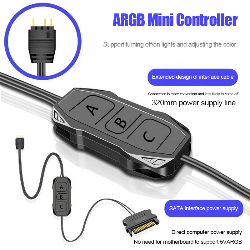 Controlador ARGB Sincronizado  - Fan Hub Rgb Controller avaliação e preço