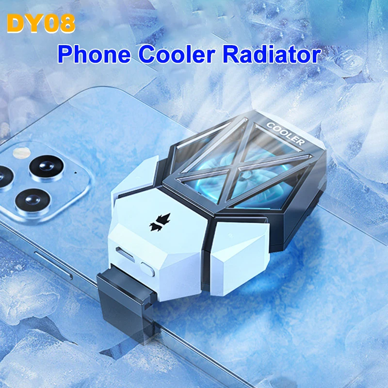 Dy08 ventilador de refrigeraçã - Gaming Accessories Phone avaliação e preço