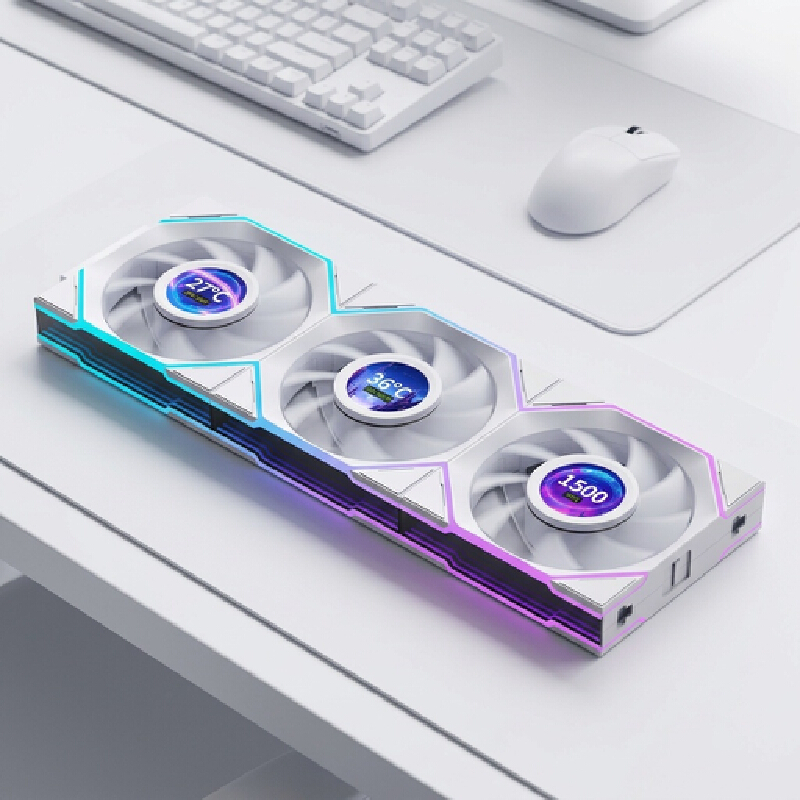Ventilador de 12cm com Lâmina  - Gaming Accessories White avaliação e preço