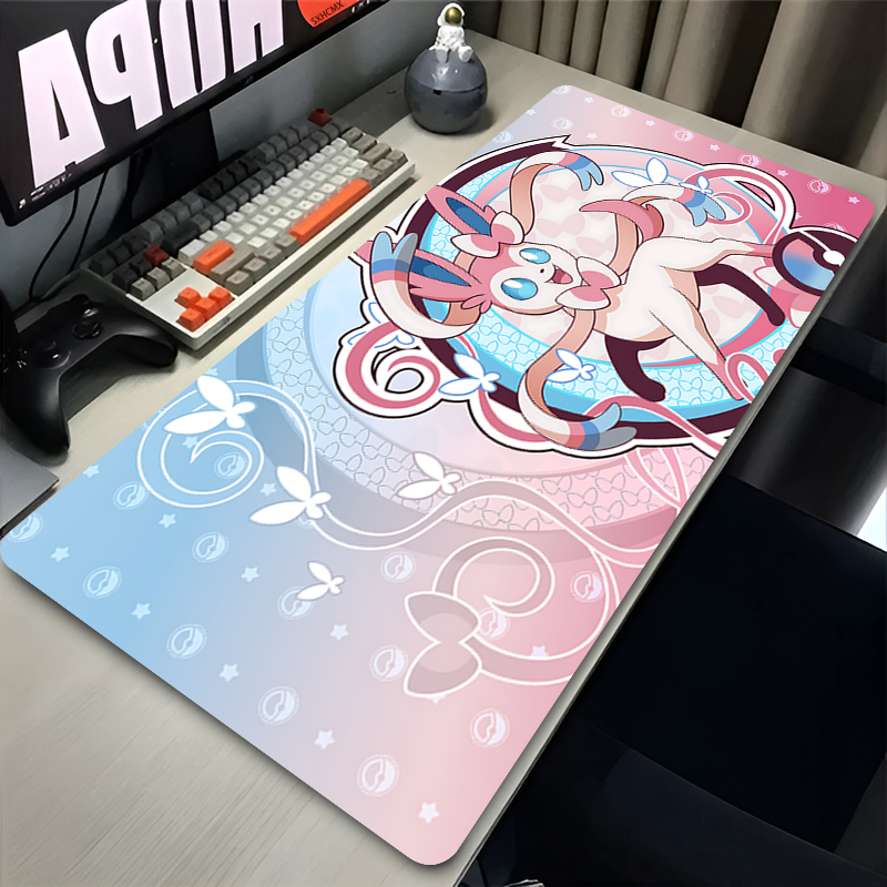 Mousepad Grande Rosa Fofo XXL  - Gaming Accessories Computer avaliação e preço