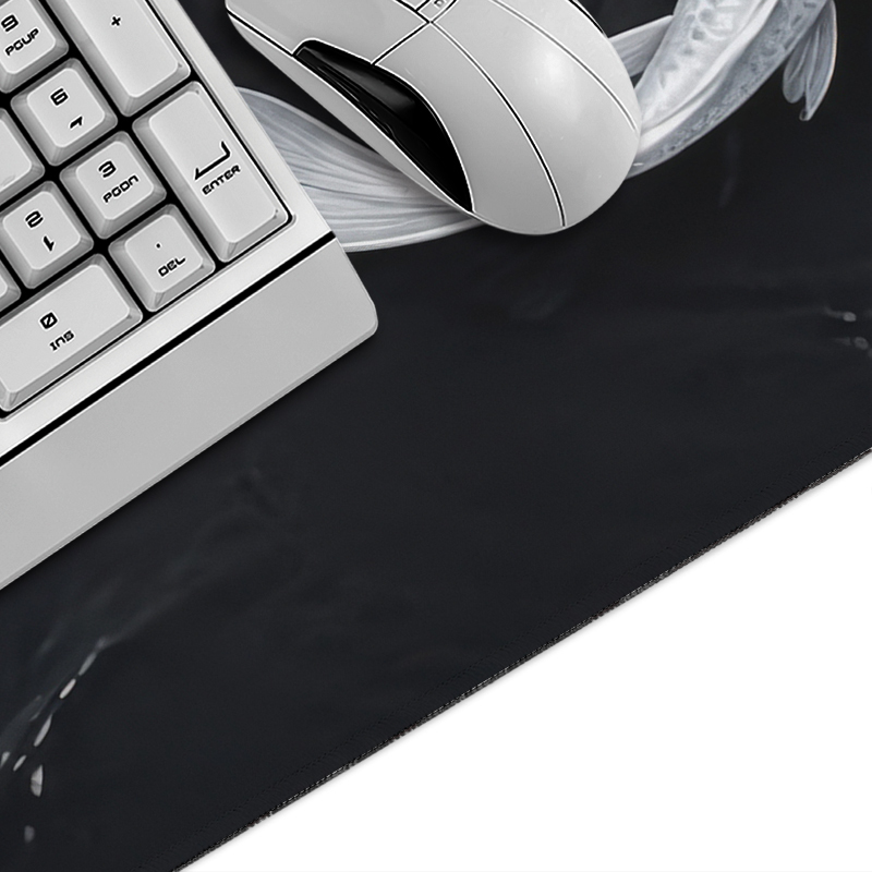Mouse Pad Gamer XL Grande Pret - Gaming Accessories White avaliação e preço