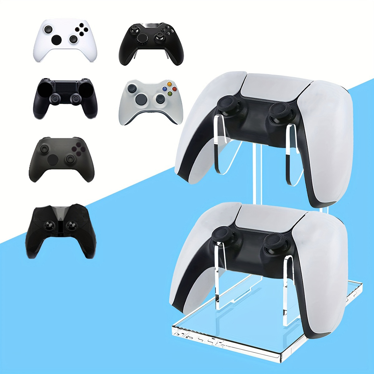 Suporte do controlador do jogo - Gaming Accessories White avaliação e preço