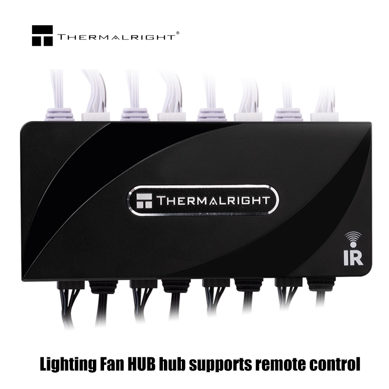Thermalright 1 a 8 4 pinos pwm - Fan Hub Rgb Controller avaliação e preço